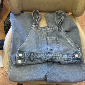 Blue Denim Overalls